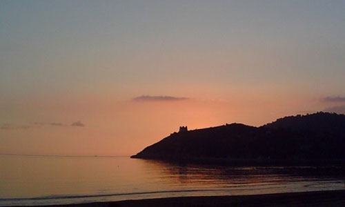 Tramonto di Scauri